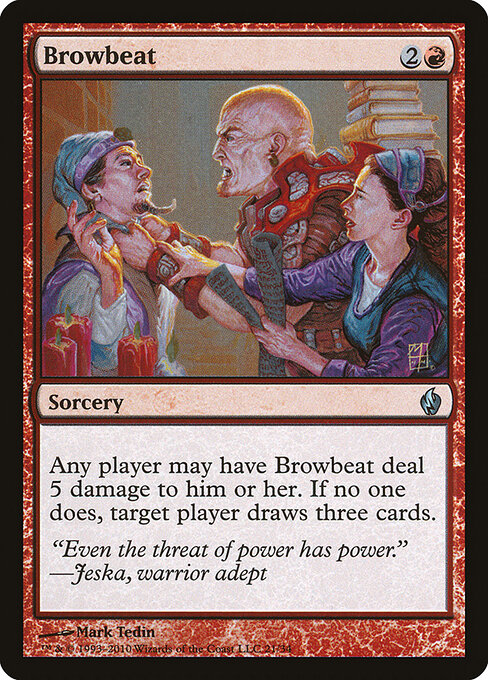 Browbeat - Premium Deck Series: Fire and Lightning - 21