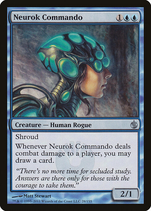 Neurok Commando - Mirrodin Besieged - 28