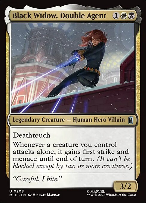 Black Widow, Double Agent - Marvel Super Heroes - 208