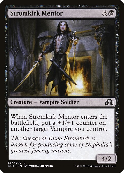 Stromkirk Mentor - Shadows over Innistrad - 137