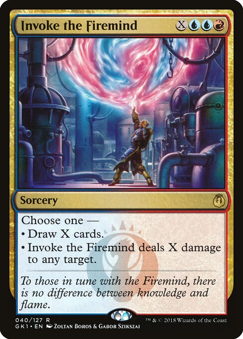 Invoke the Firemind - GRN Guild Kit - 40