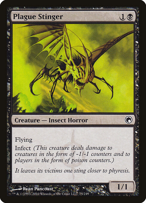 Plague Stinger - Scars of Mirrodin - 75