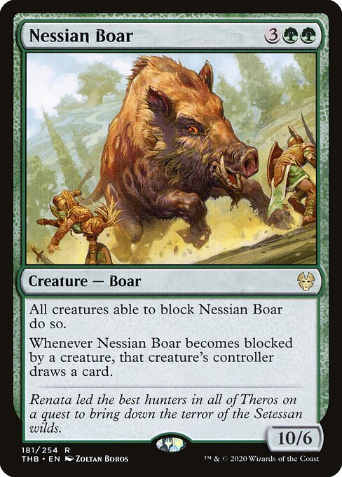 Nessian Boar - Theros Beyond Death - 181