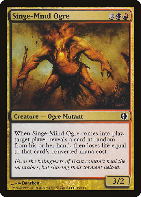 Singe-Mind Ogre - Alara Reborn - 45