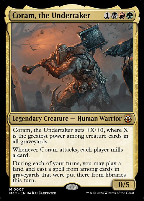 Coram, the Undertaker - Modern Horizons 3 Commander - 7