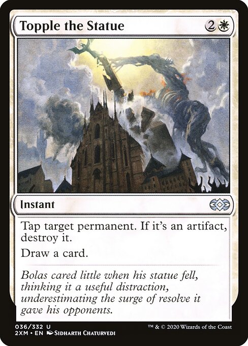 Topple the Statue - Double Masters - 36