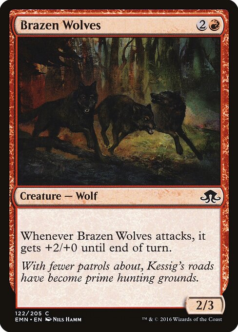 Brazen Wolves - Eldritch Moon - 122