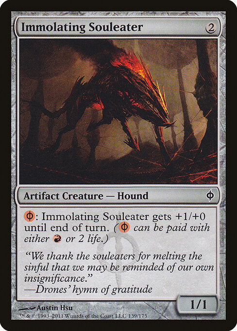 Immolating Souleater - New Phyrexia - 139
