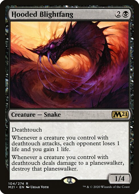 Hooded Blightfang - Core Set 2021 - 104