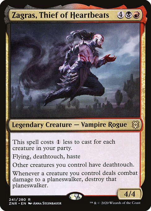 Zagras, Thief of Heartbeats - Zendikar Rising - 241