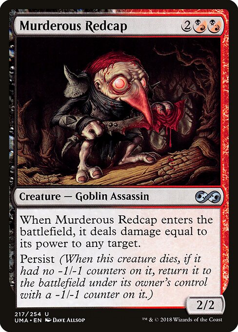 Murderous Redcap - Ultimate Masters - 217