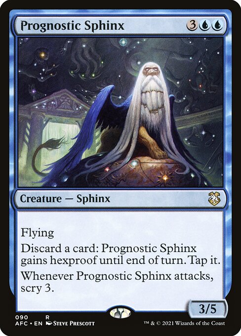 Prognostic Sphinx - Forgotten Realms Commander - 90