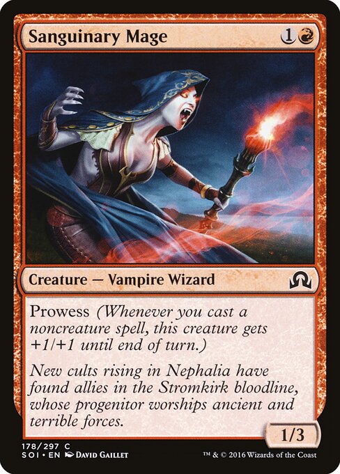 Sanguinary Mage - Shadows over Innistrad - 178