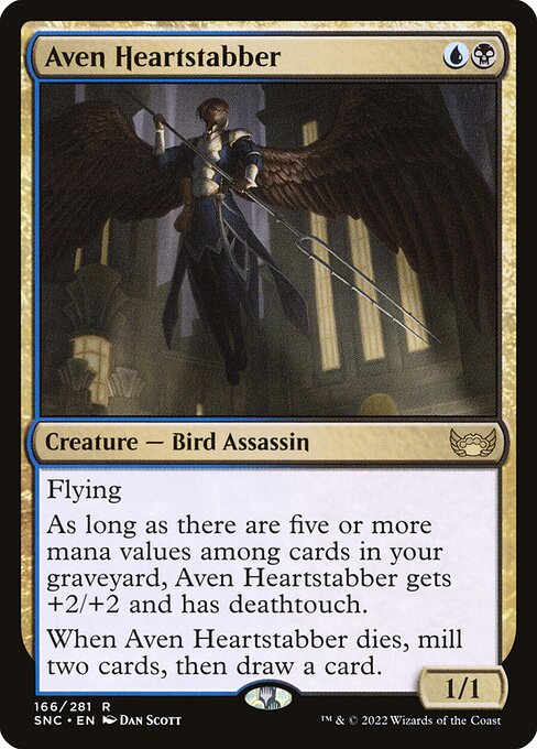 Aven Heartstabber - Streets of New Capenna - 166