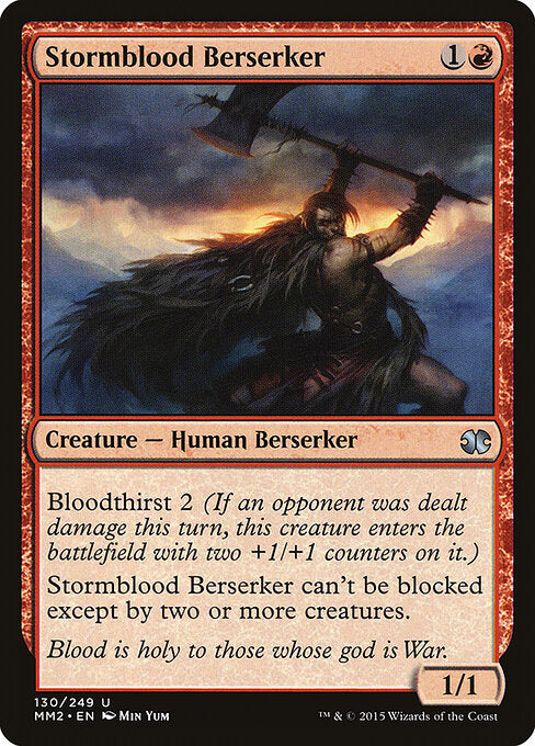 Stormblood Berserker - Modern Masters 2015 - 130
