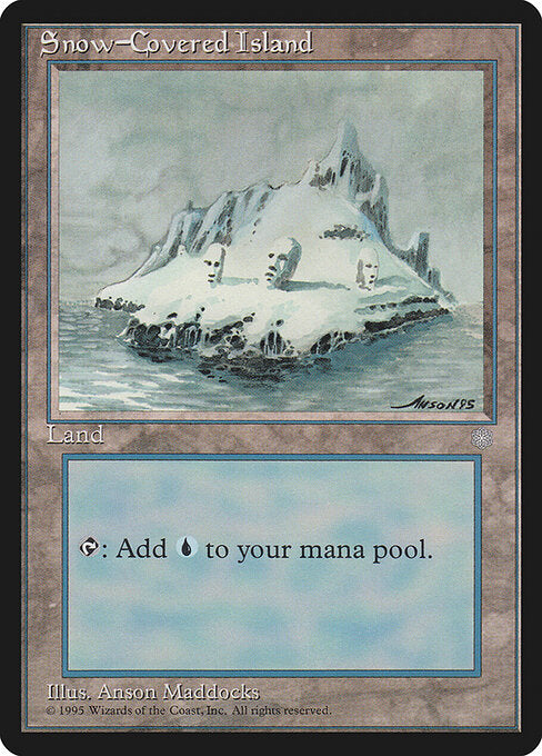 Snow-Covered Island - Ice Age - 371