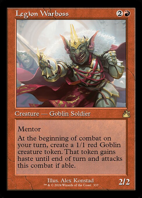 Legion Warboss - Ravnica Remastered - 337