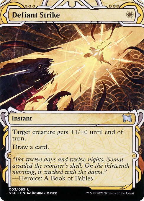 Defiant Strike - Strixhaven Mystical Archive - 3