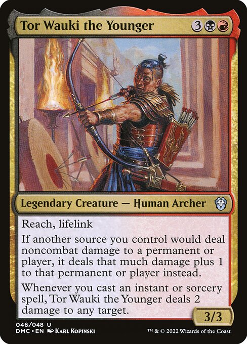 Tor Wauki the Younger - Dominaria United Commander - 46