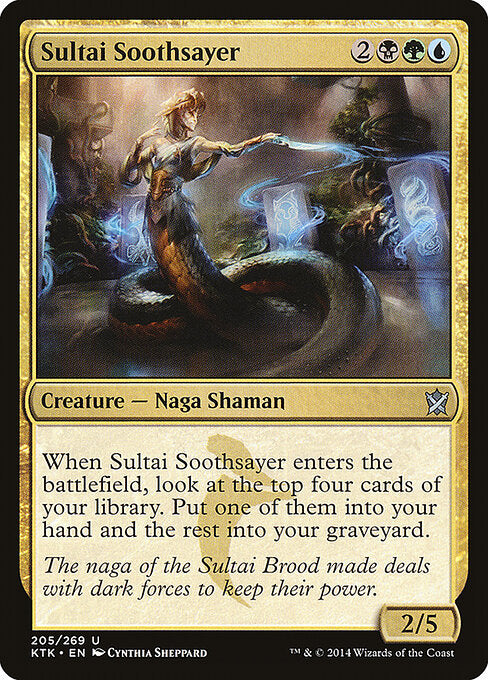 Sultai Soothsayer - Khans of Tarkir - 205