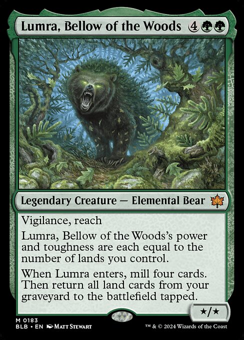 Lumra, Bellow of the Woods - Bloomburrow - 183
