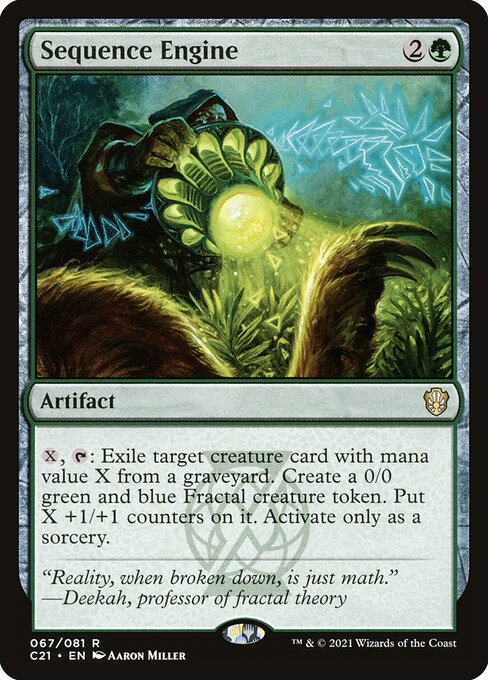 Sequence Engine - Commander 2021 - 67