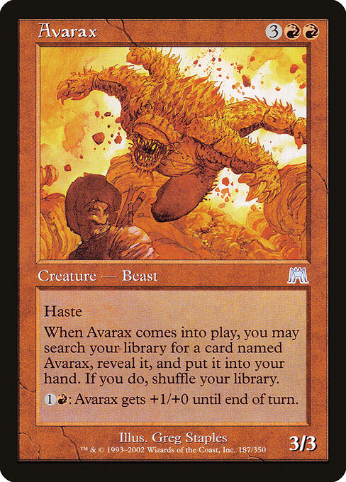 Avarax - Onslaught - 187