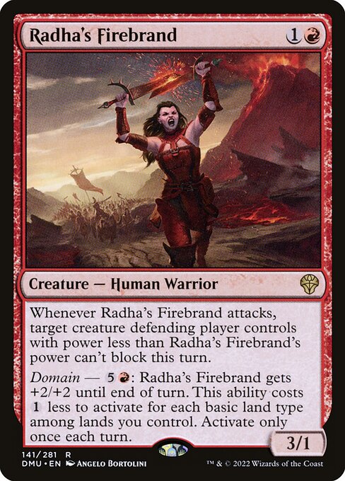 Radha's Firebrand - Dominaria United - 141