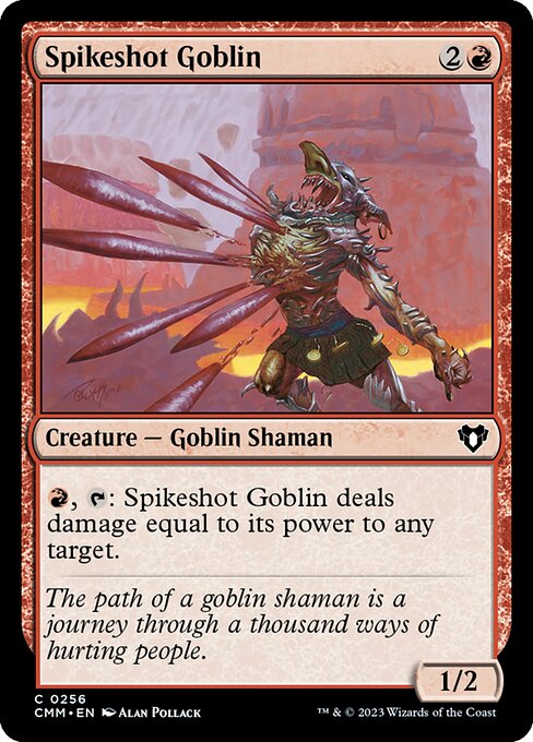 Spikeshot Goblin - Commander Masters - 256