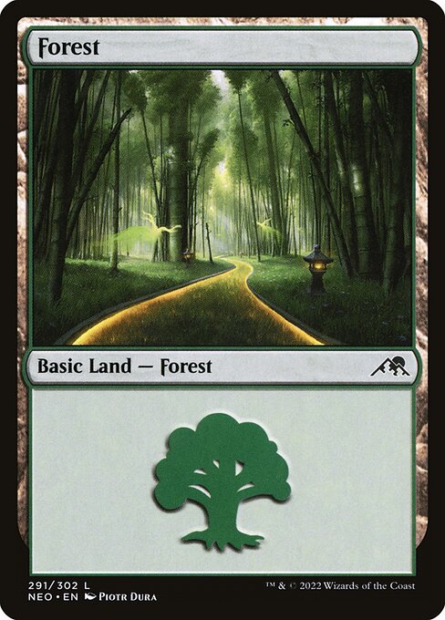 Forest - Kamigawa: Neon Dynasty - 291
