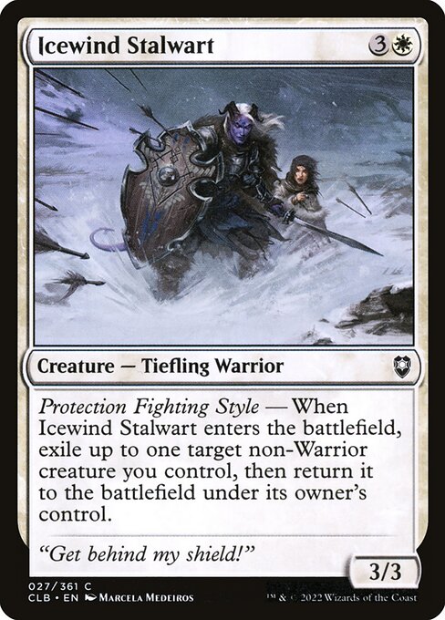 Icewind Stalwart - Commander Legends: Battle for Baldur's Gate - 27