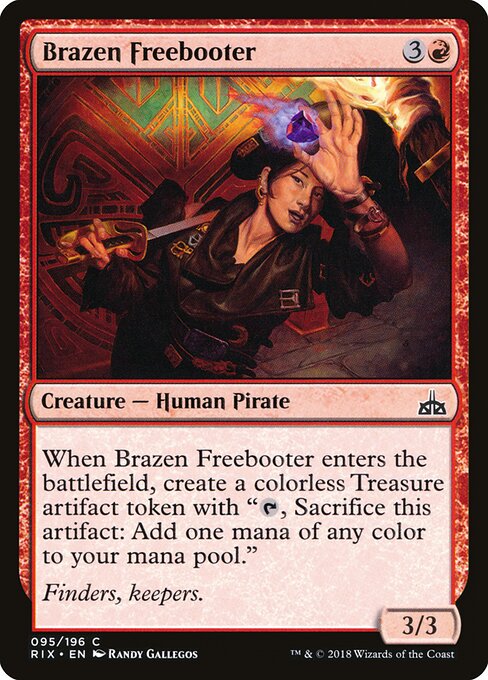 Brazen Freebooter - Rivals of Ixalan - 95