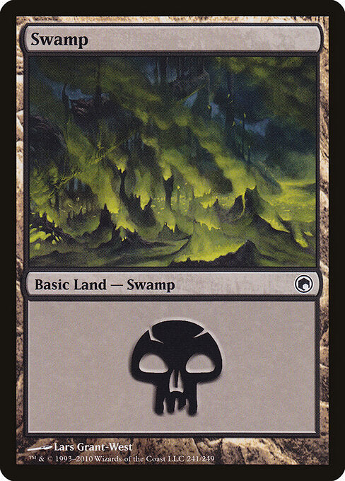 Swamp - Scars of Mirrodin - 241