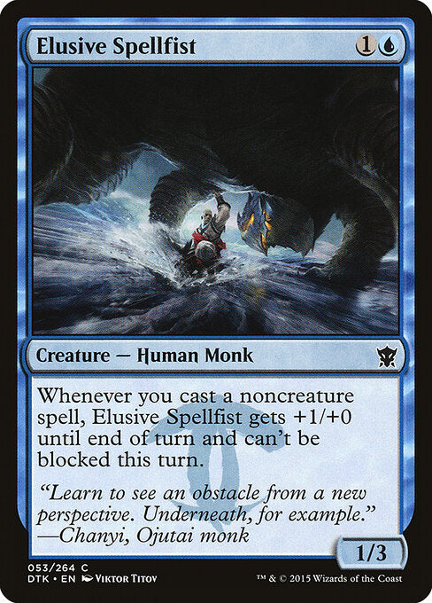 Elusive Spellfist - Dragons of Tarkir - 53