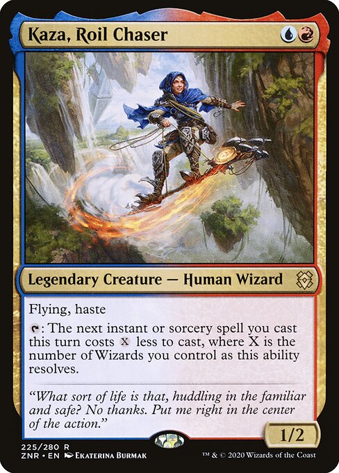 Kaza, Roil Chaser - Zendikar Rising - 225
