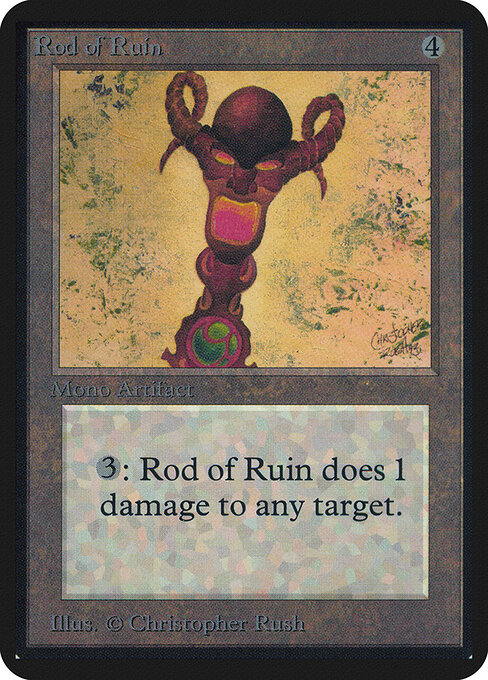 Rod of Ruin - Limited Edition Alpha - 268