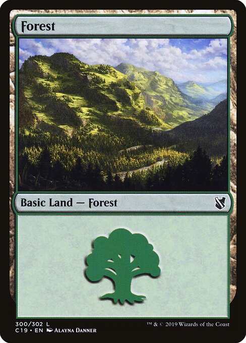 Forest - Commander 2019 - 300