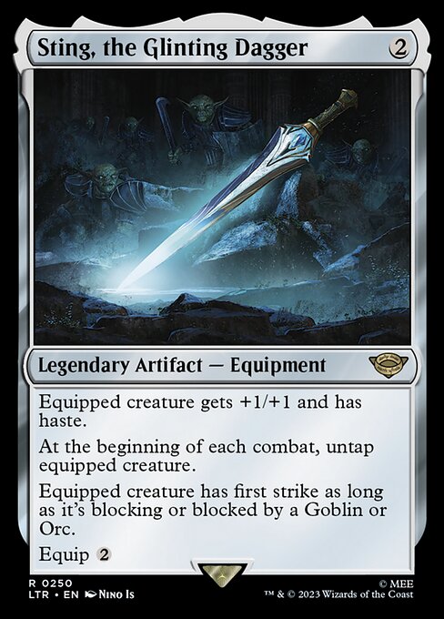Sting, the Glinting Dagger - The Lord of the Rings: Tales of Middle-earth - 250