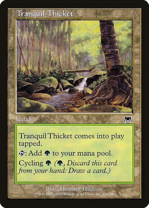 Tranquil Thicket - Onslaught - 326