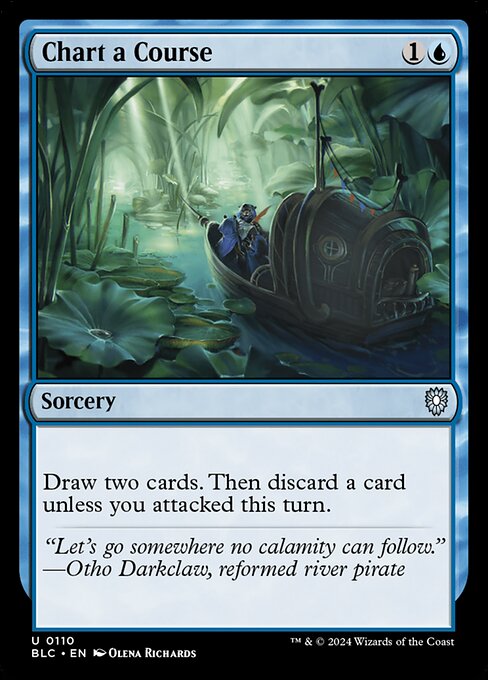 Chart a Course - Bloomburrow Commander - 110