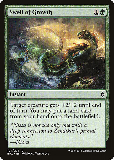 Swell of Growth - Battle for Zendikar - 191
