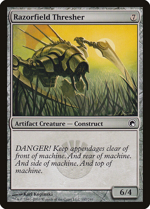 Razorfield Thresher - Scars of Mirrodin - 197