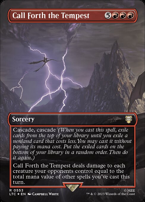 Call Forth the Tempest - Tales of Middle-earth Commander - 553