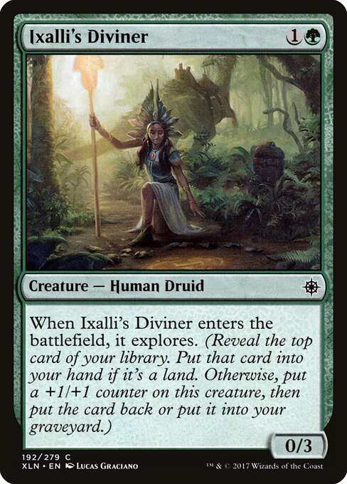 Ixalli's Diviner - Ixalan - 192