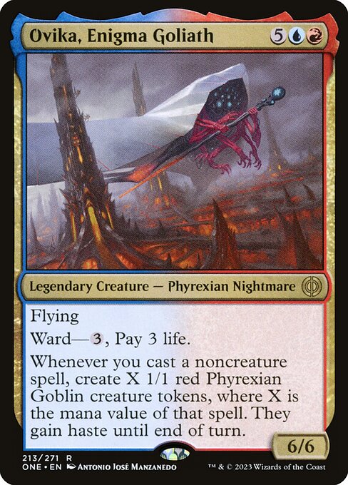 Ovika, Enigma Goliath - Phyrexia: All Will Be One - 213