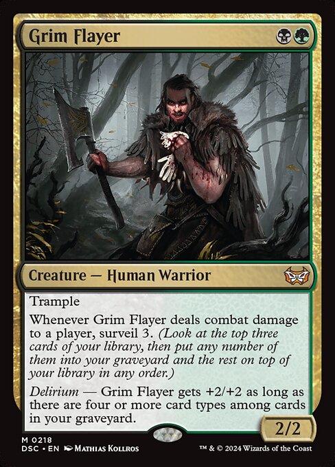 Grim Flayer - Duskmourn: House of Horror Commander - 218