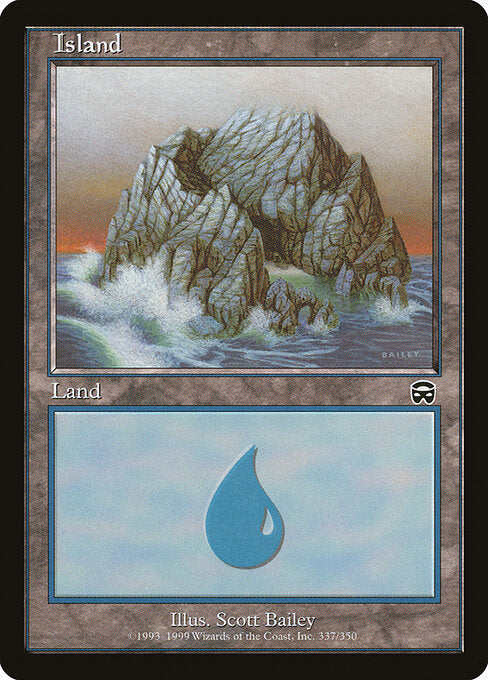 Island - Mercadian Masques - 337