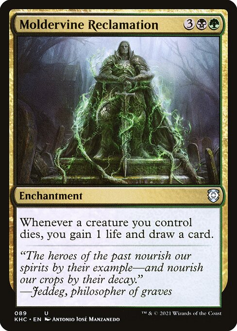 Moldervine Reclamation - Kaldheim Commander - 89