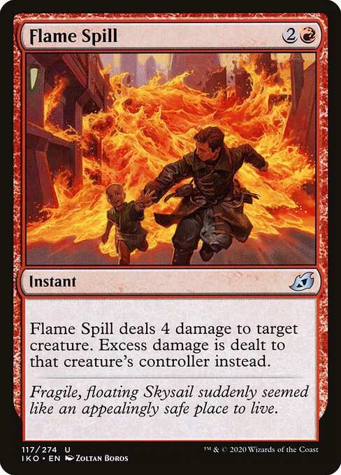 Flame Spill - Ikoria: Lair of Behemoths - 117