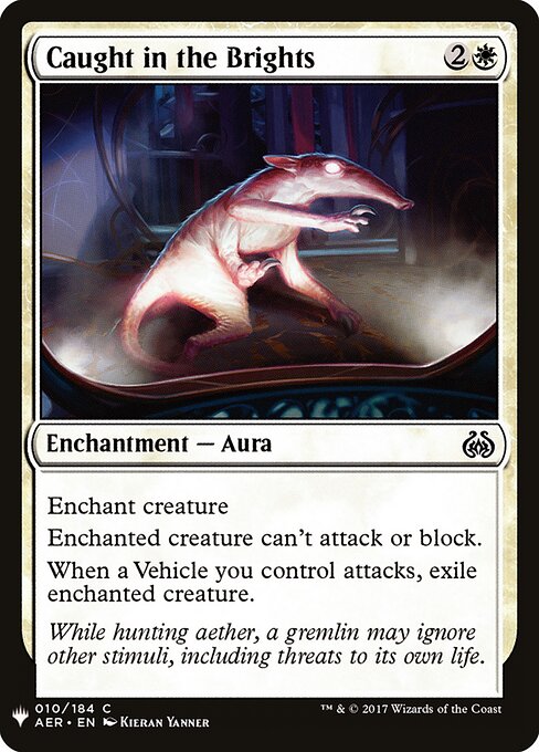 Caught in the Brights - The List - AER-10
